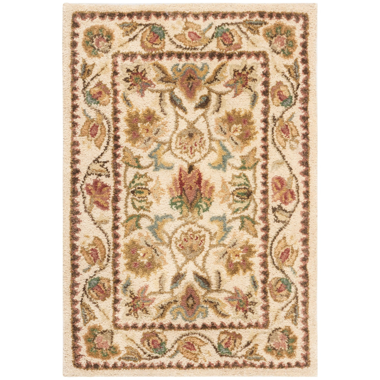 SAFAVIEH Handmade Bergama Valentyna Oriental Hand-spun Wool Rug