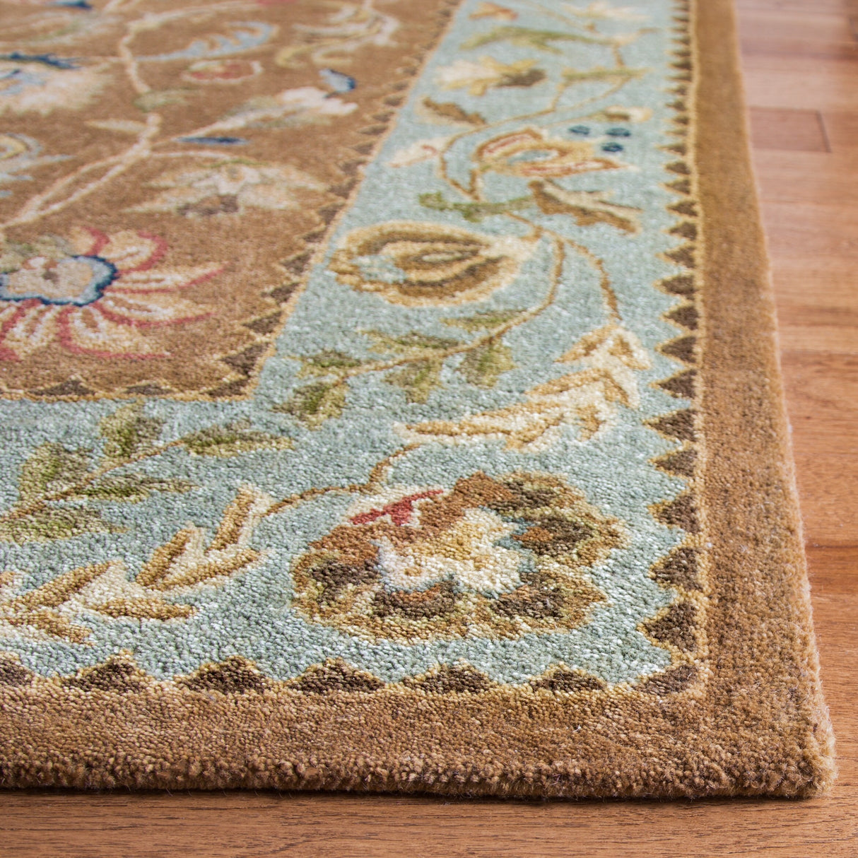 SAFAVIEH Handmade Bergama Valentyna Oriental Hand-spun Wool Rug