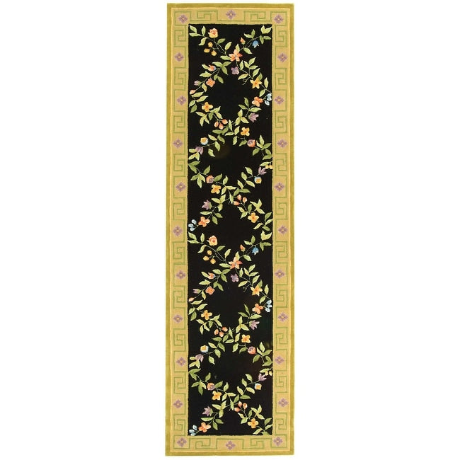 SAFAVIEH Handmade Berkeley Cordella Botanical Wool Rug