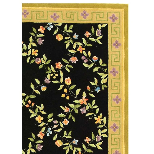 SAFAVIEH Handmade Berkeley Cordella Botanical Wool Rug