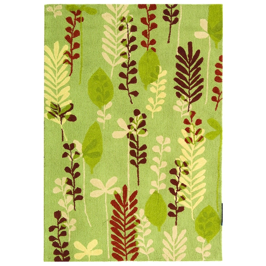 SAFAVIEH Handmade Berkeley Elaine Botanical Wool Rug