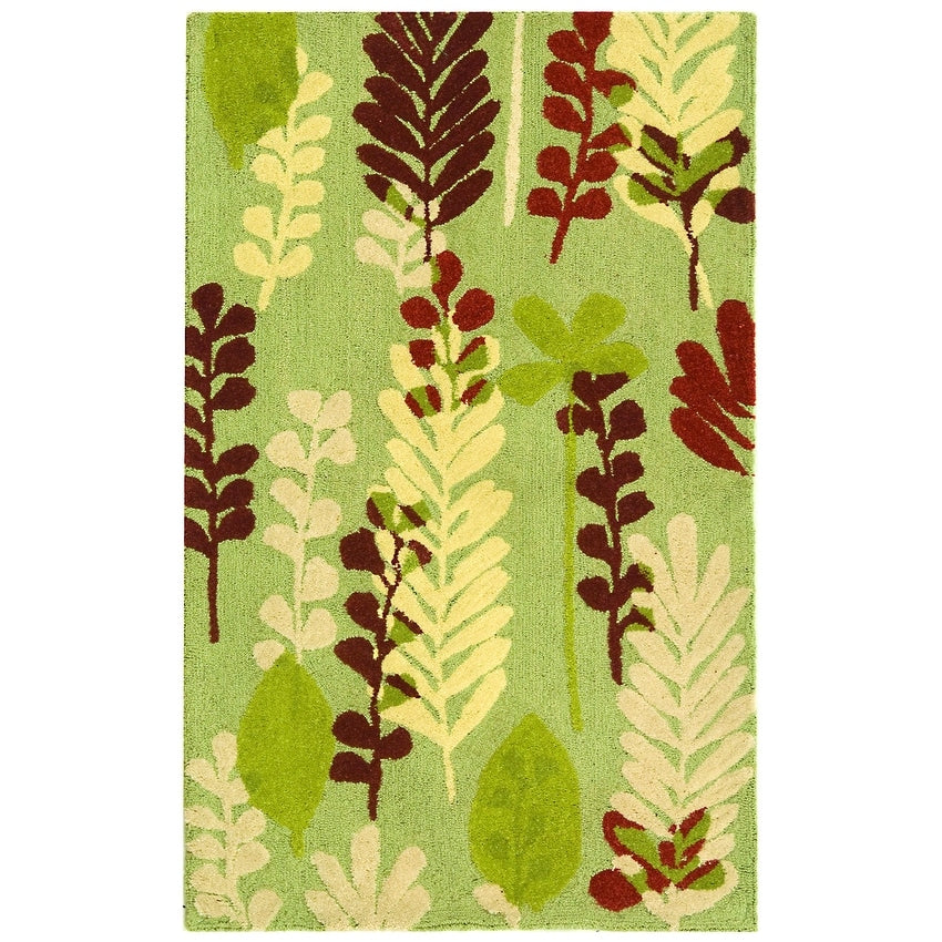 SAFAVIEH Handmade Berkeley Elaine Botanical Wool Rug