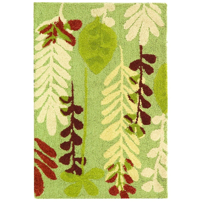 SAFAVIEH Handmade Berkeley Elaine Botanical Wool Rug