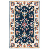 SAFAVIEH Handmade Blossom Ambrine Wool Rug