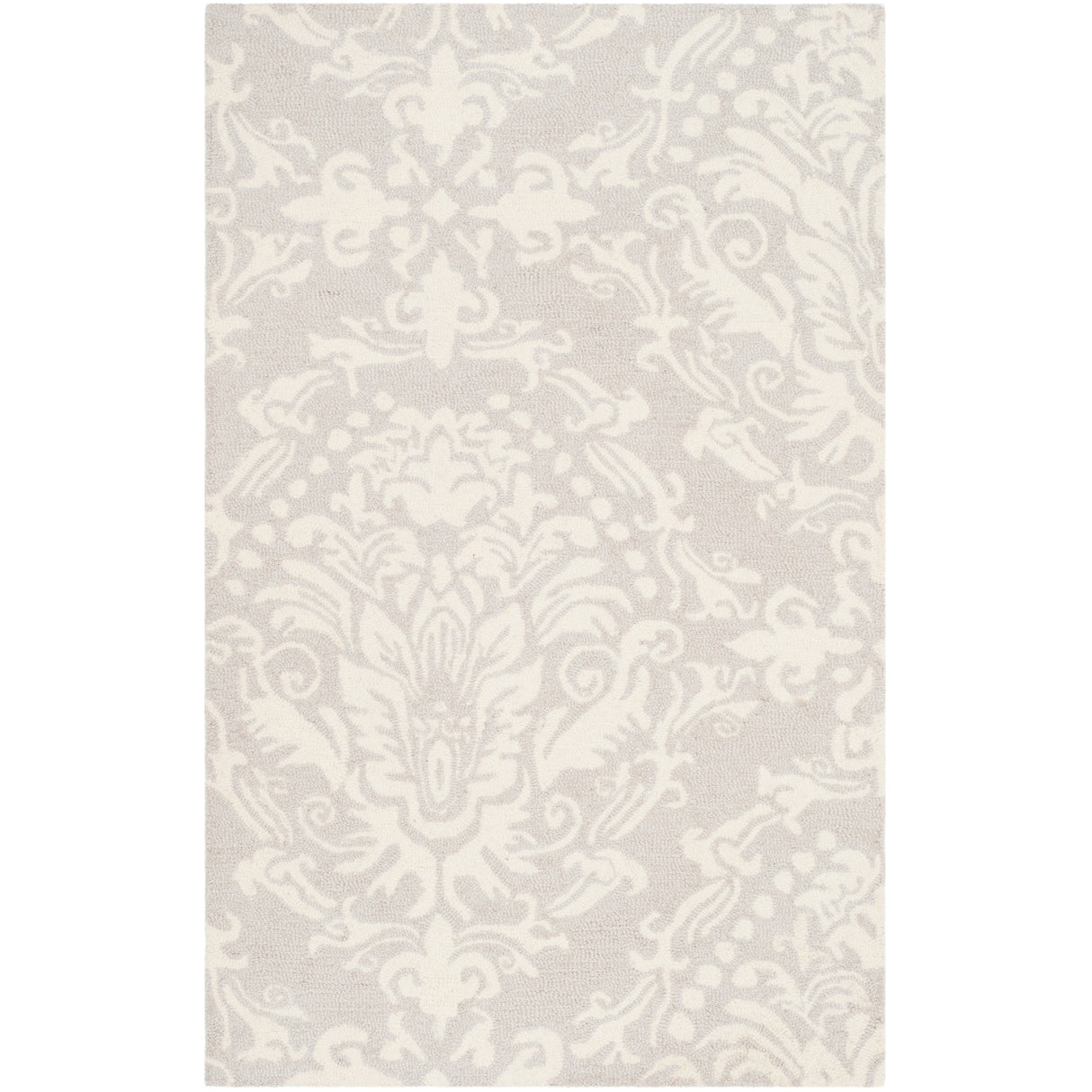 SAFAVIEH Handmade Blossom Ambroisine Modern Floral Wool Rug