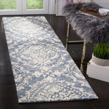 SAFAVIEH Handmade Blossom Ambroisine Modern Floral Wool Rug