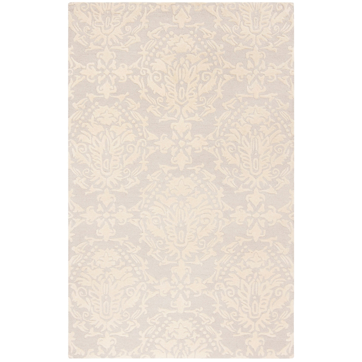 SAFAVIEH Handmade Blossom Ambroisine Modern Floral Wool Rug