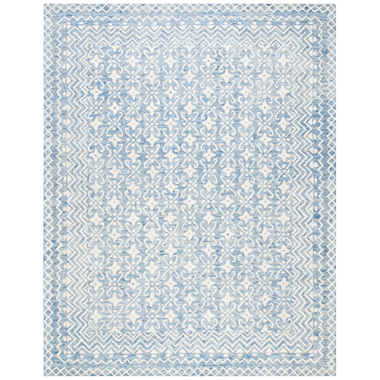 SAFAVIEH Handmade Blossom Barbara Modern Floral Wool Rug