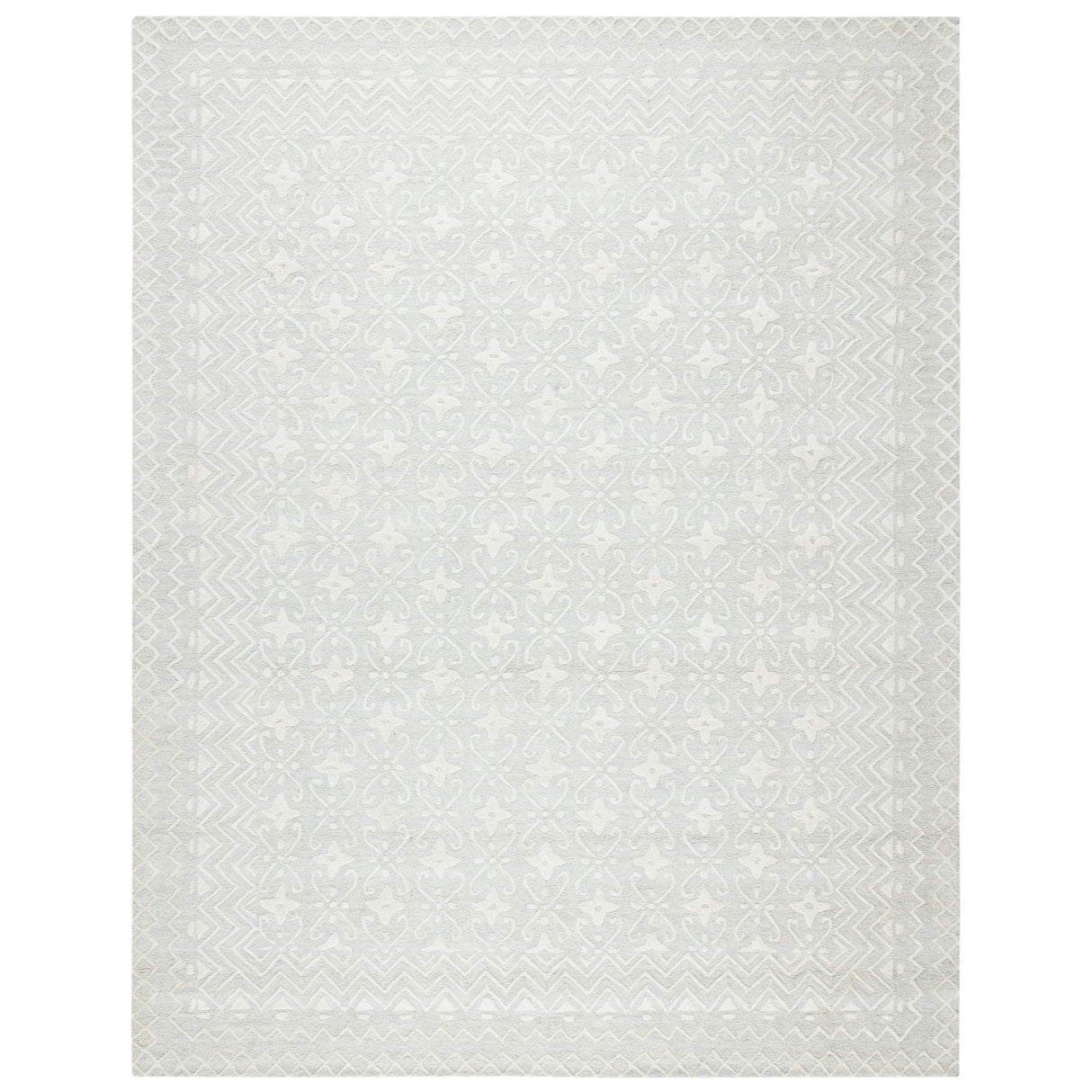 SAFAVIEH Handmade Blossom Barbara Modern Floral Wool Rug