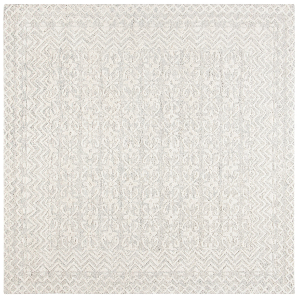 SAFAVIEH Handmade Blossom Barbara Modern Floral Wool Rug