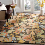 SAFAVIEH Handmade Blossom Biagina Modern Floral Wool Rug