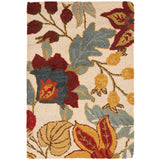 SAFAVIEH Handmade Blossom Biagina Modern Floral Wool Rug