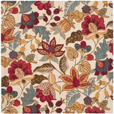 SAFAVIEH Handmade Blossom Biagina Modern Floral Wool Rug