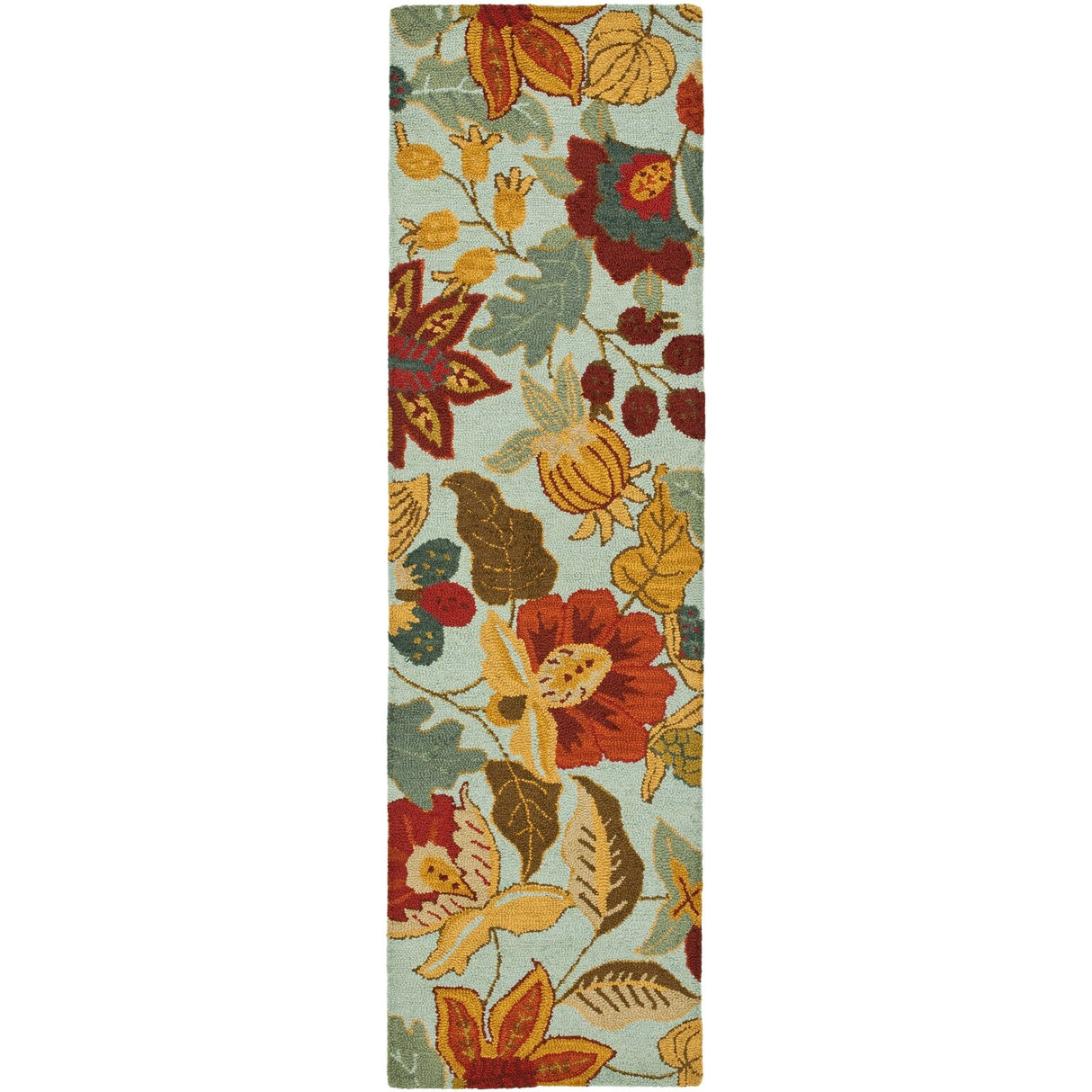 SAFAVIEH Handmade Blossom Biagina Modern Floral Wool Rug