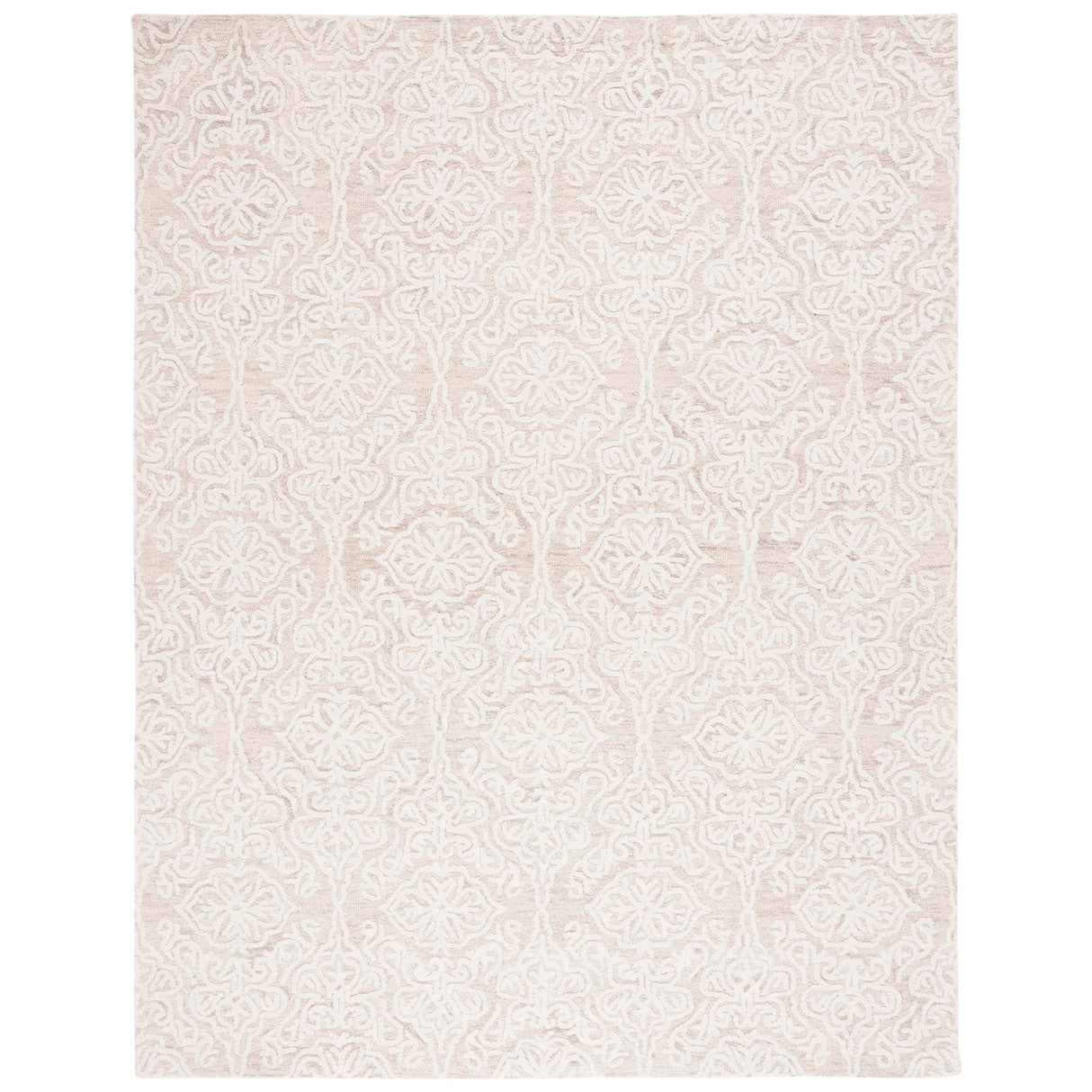 SAFAVIEH Handmade Blossom Cateluta Modern Floral Wool Rug