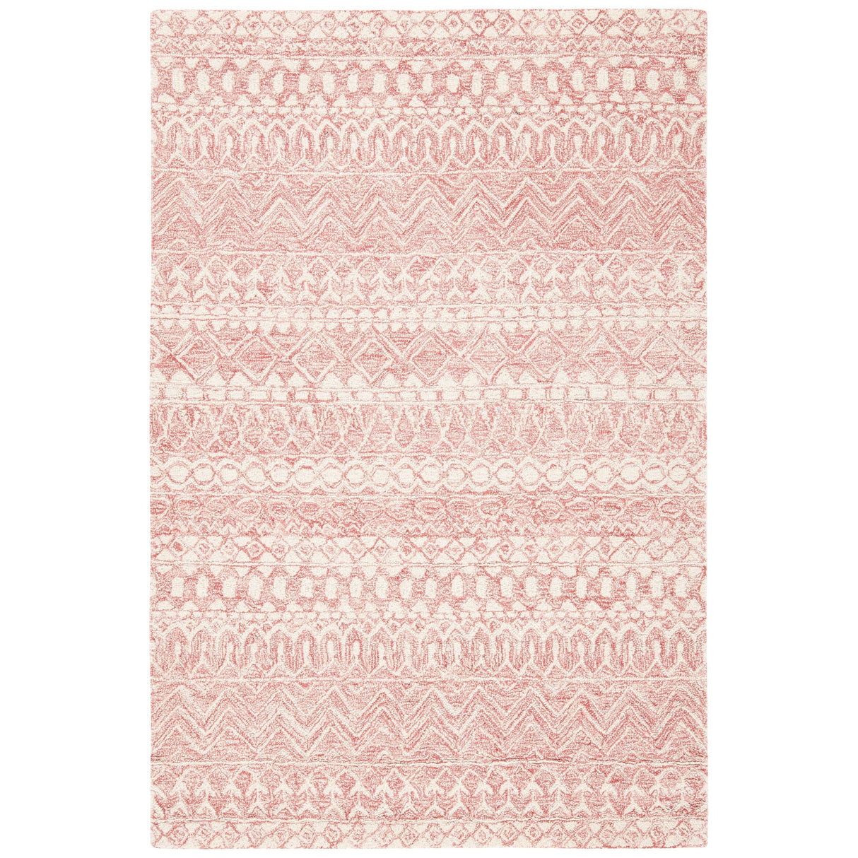 SAFAVIEH Handmade Blossom Cateluta Modern Floral Wool Rug