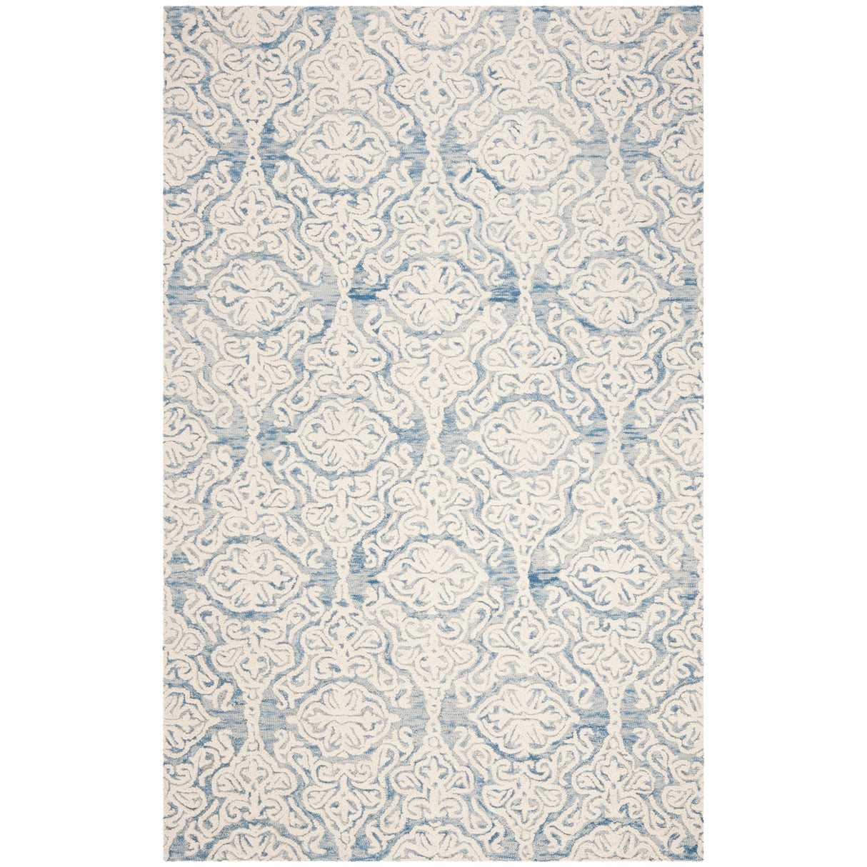 SAFAVIEH Handmade Blossom Cateluta Modern Floral Wool Rug