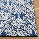 SAFAVIEH Handmade Blossom Cateluta Modern Floral Wool Rug