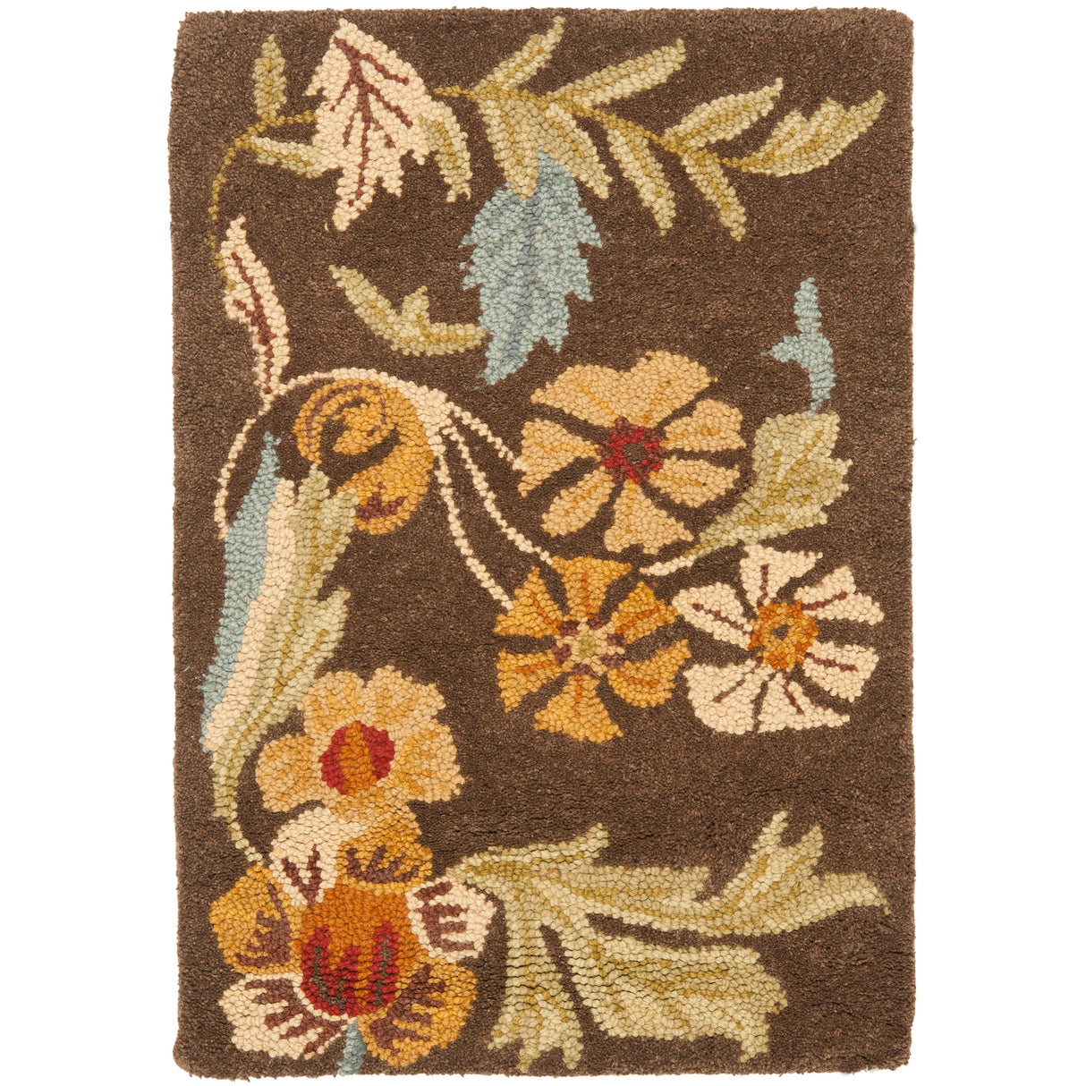 SAFAVIEH Handmade Blossom Catrinel Modern Floral Wool Rug