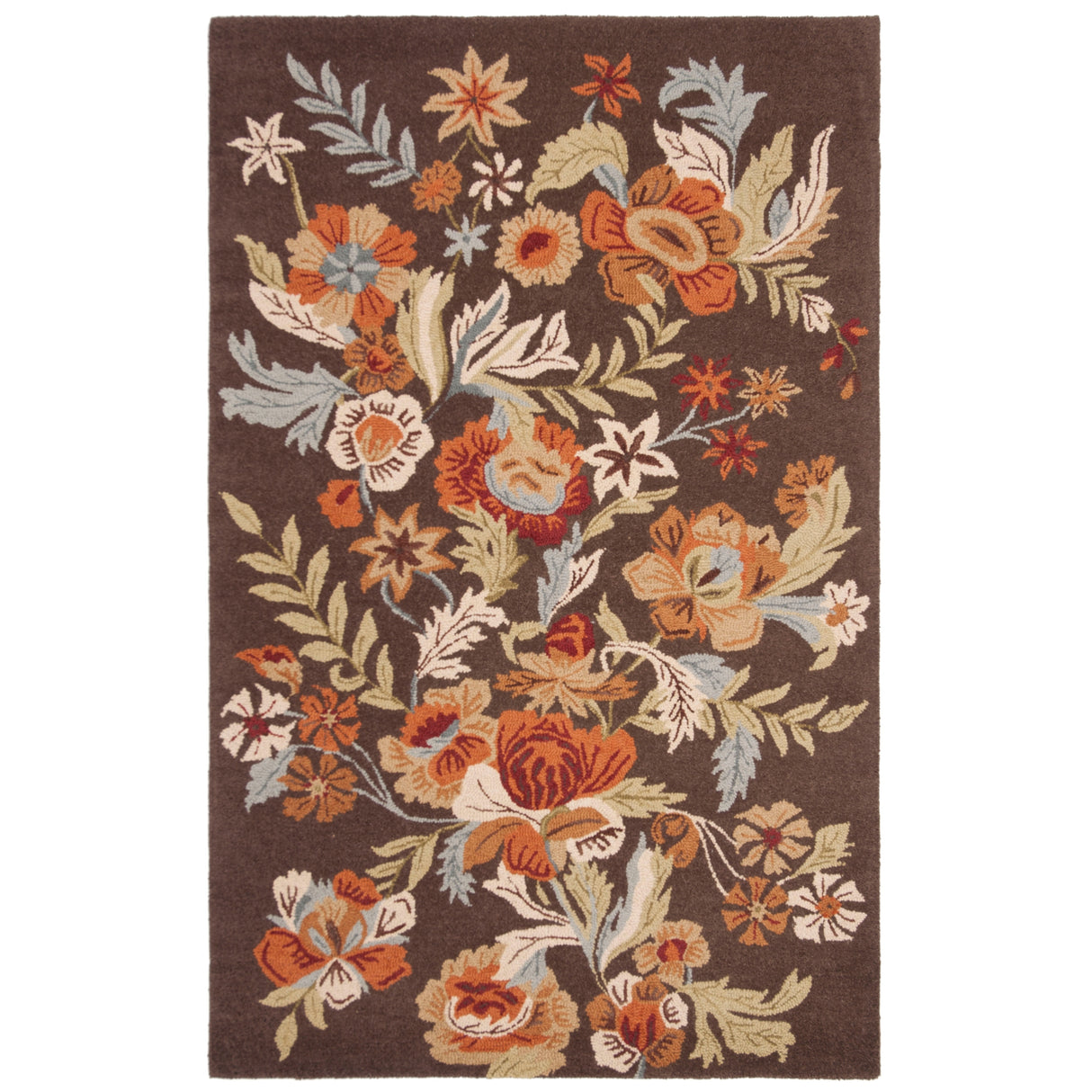 SAFAVIEH Handmade Blossom Catrinel Modern Floral Wool Rug