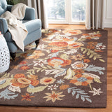 SAFAVIEH Handmade Blossom Catrinel Modern Floral Wool Rug