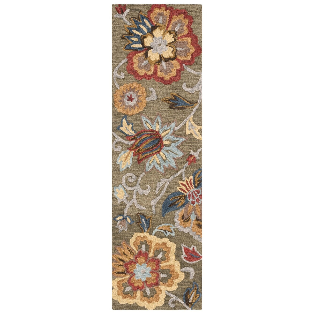 SAFAVIEH Handmade Blossom Chisato Contemporary Wool Rug