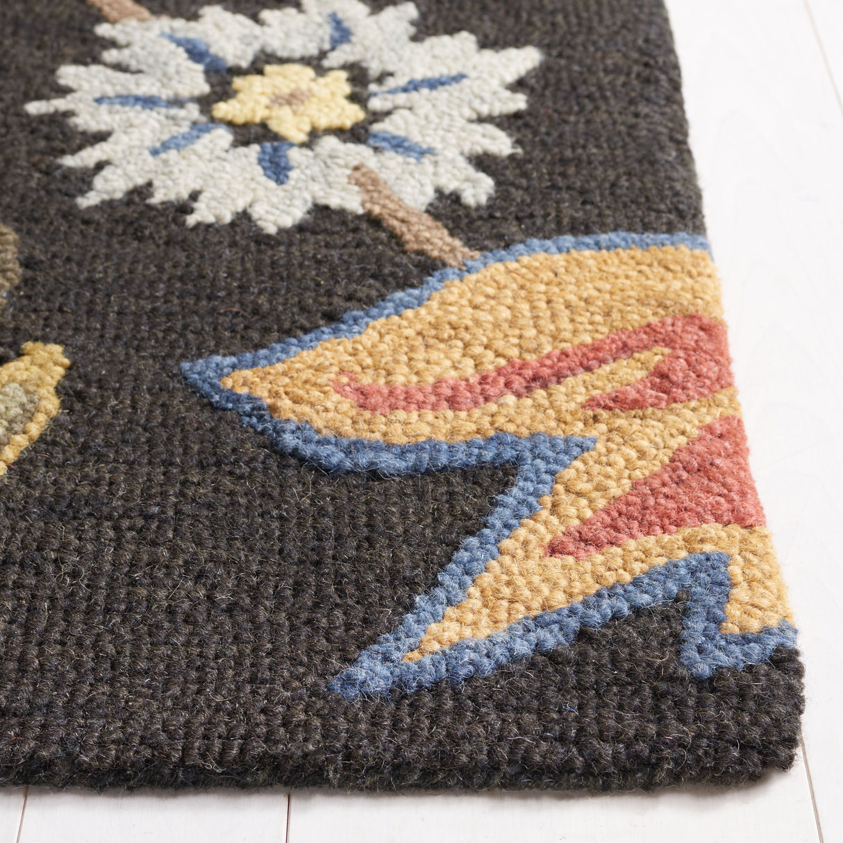 SAFAVIEH Handmade Blossom Chisato Contemporary Wool Rug