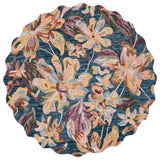 SAFAVIEH Handmade Blossom Clasien French Country Floral Wool Rug