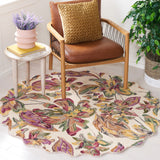 SAFAVIEH Handmade Blossom Clasien French Country Floral Wool Rug