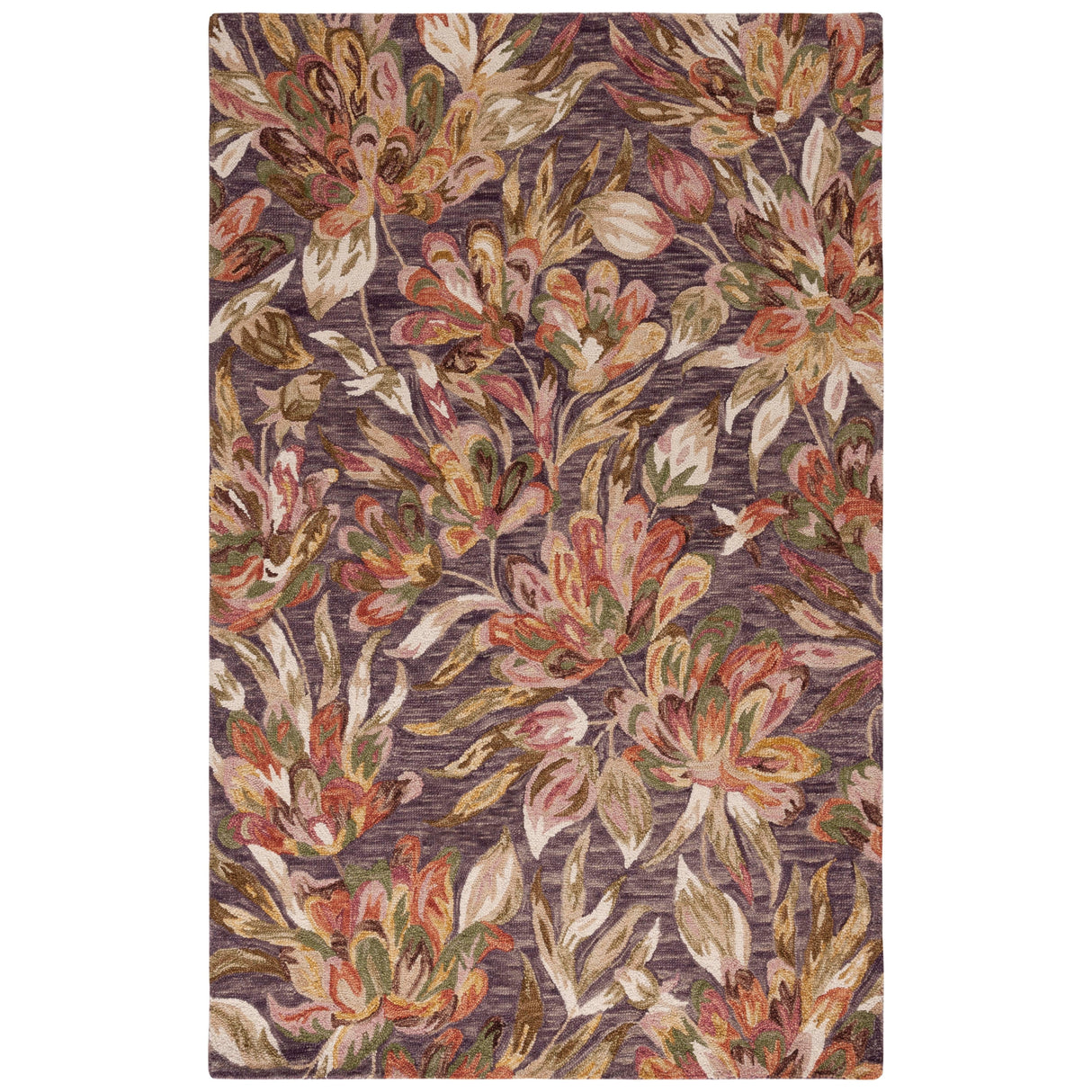 SAFAVIEH Handmade Blossom Deliana French Country Floral Wool Rug