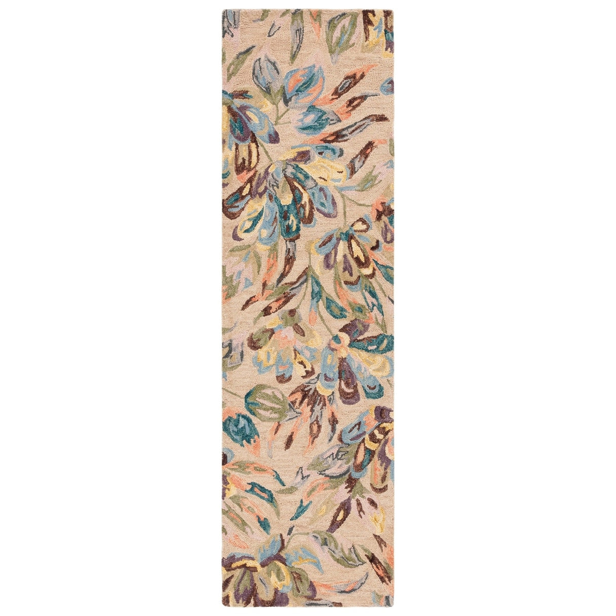 SAFAVIEH Handmade Blossom Deliana French Country Floral Wool Rug