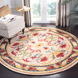 SAFAVIEH Handmade Blossom Derren Modern Floral Wool Rug