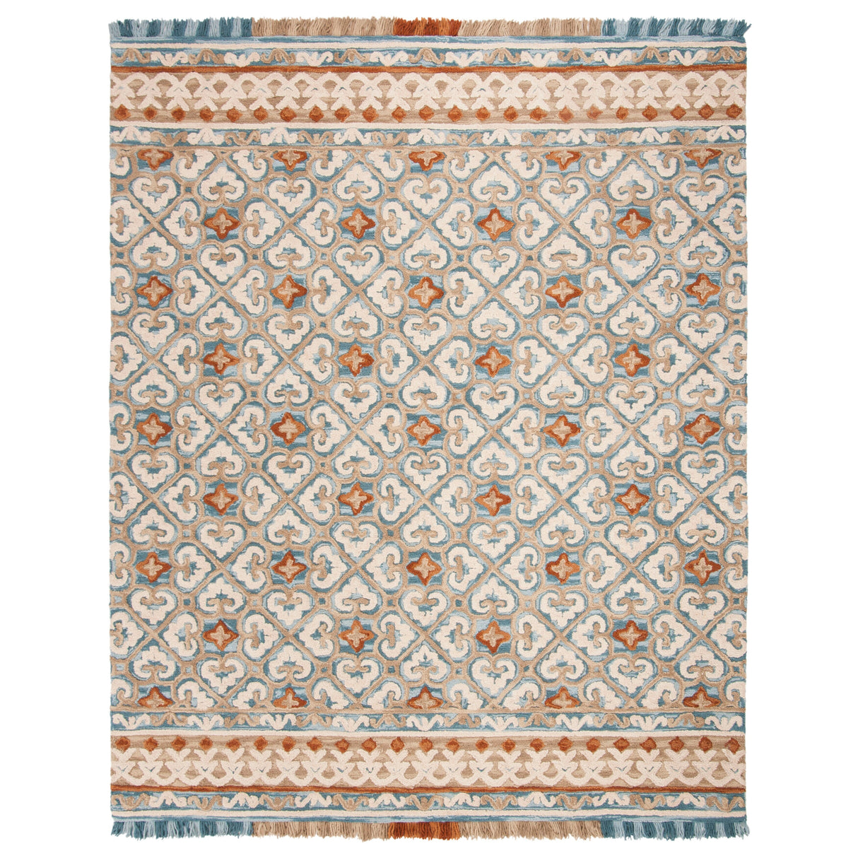 SAFAVIEH Handmade Blossom Dosta Modern Floral Wool Rug