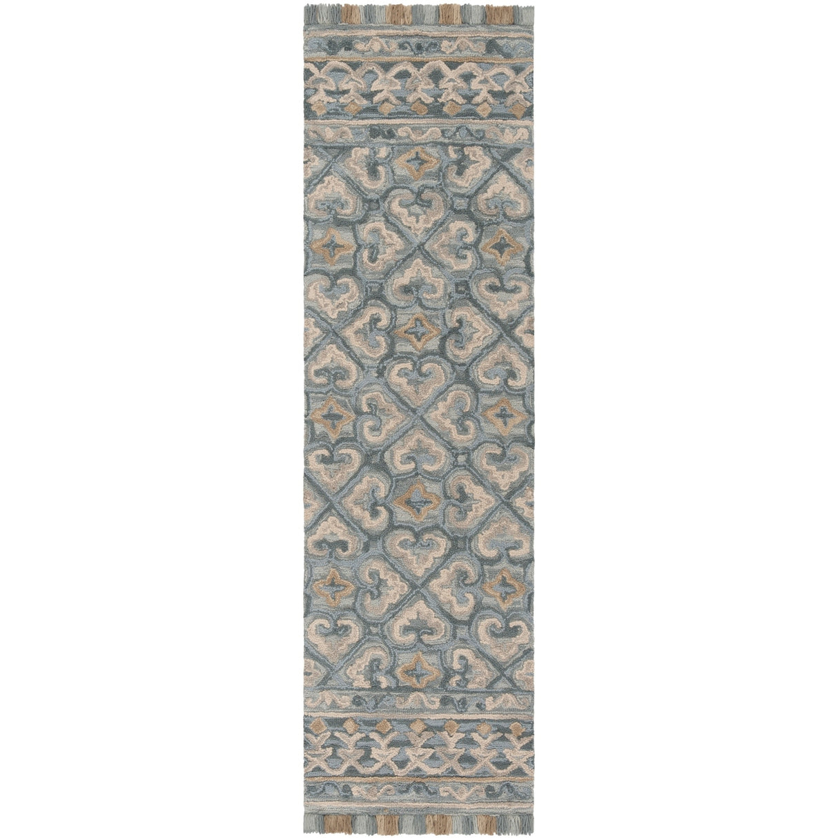 SAFAVIEH Handmade Blossom Dosta Modern Floral Wool Rug