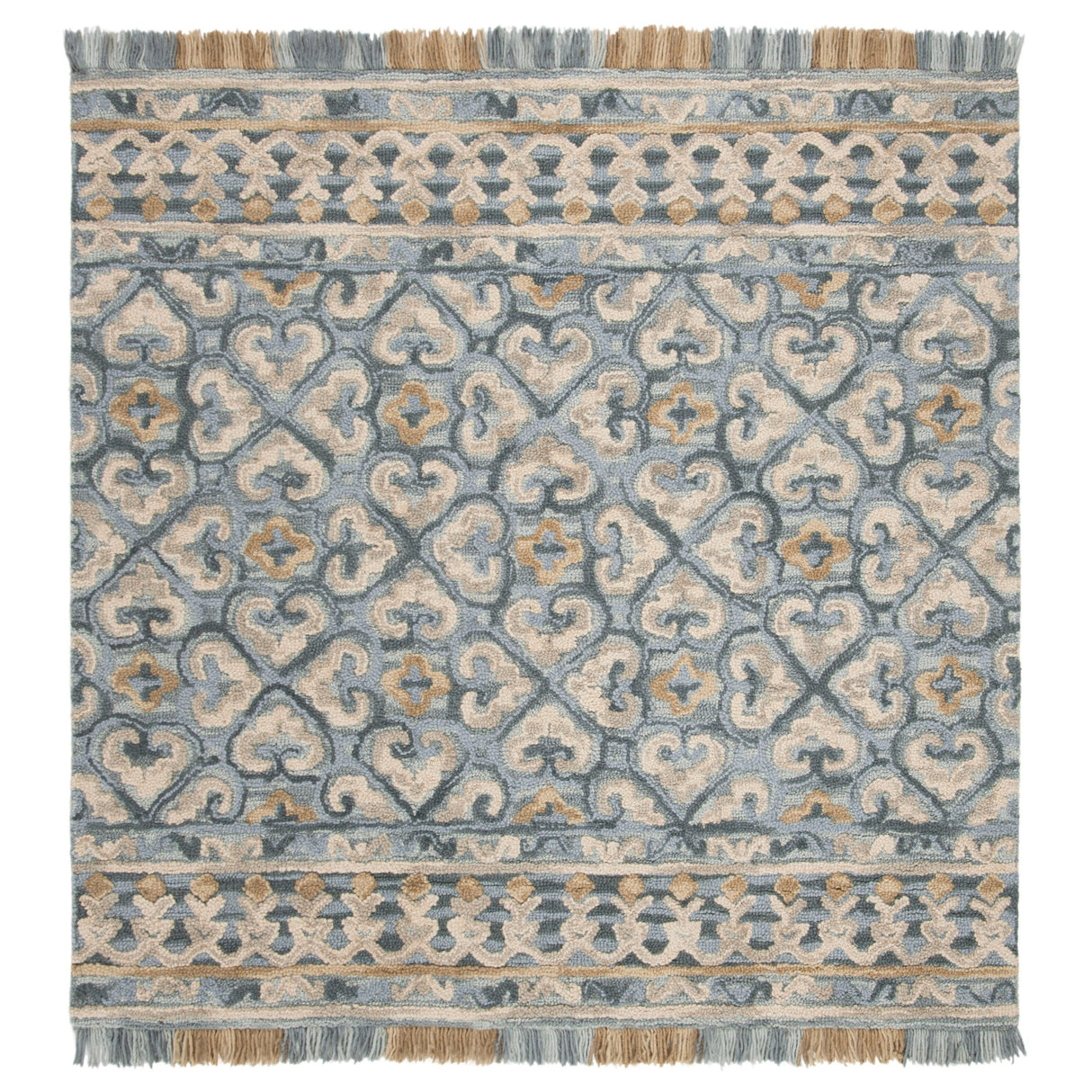 SAFAVIEH Handmade Blossom Dosta Modern Floral Wool Rug