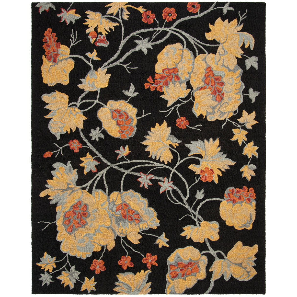 SAFAVIEH Handmade Blossom Elene Modern Floral Wool Rug