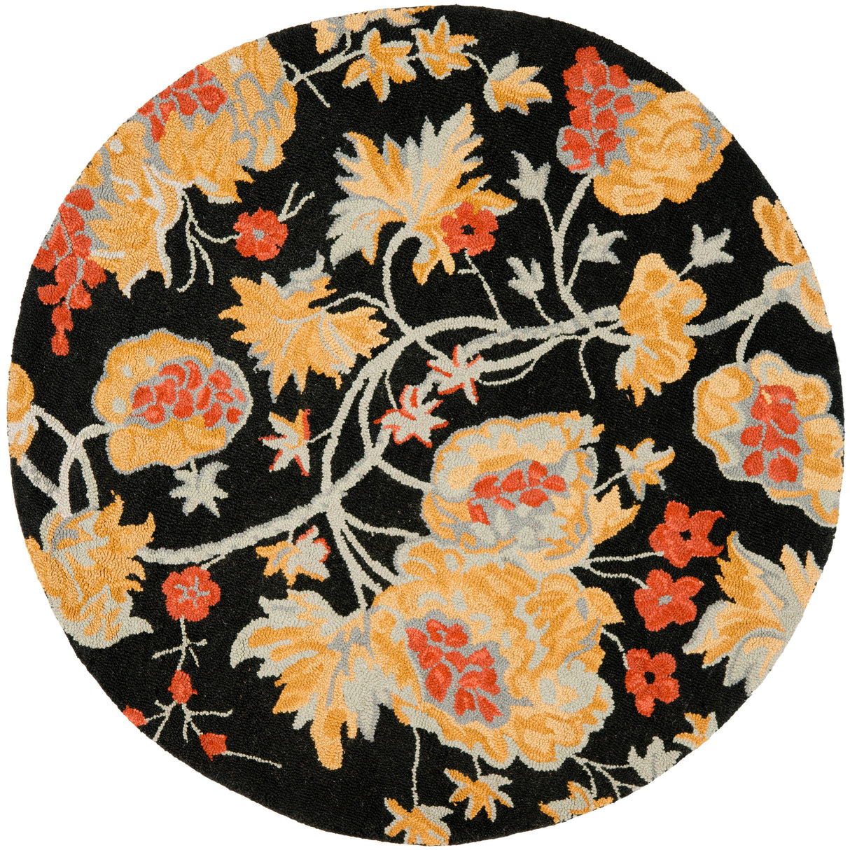 SAFAVIEH Handmade Blossom Elene Modern Floral Wool Rug