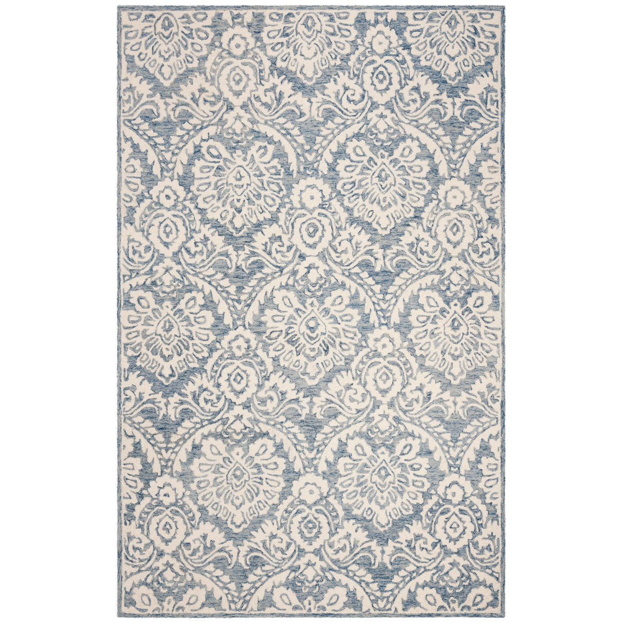 SAFAVIEH Handmade Blossom Esta Modern Floral Wool Rug