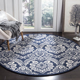 SAFAVIEH Handmade Blossom Esta Modern Floral Wool Rug