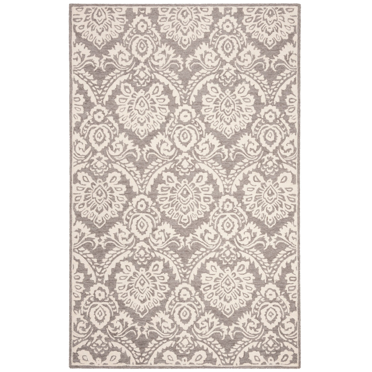 SAFAVIEH Handmade Blossom Esta Modern Floral Wool Rug