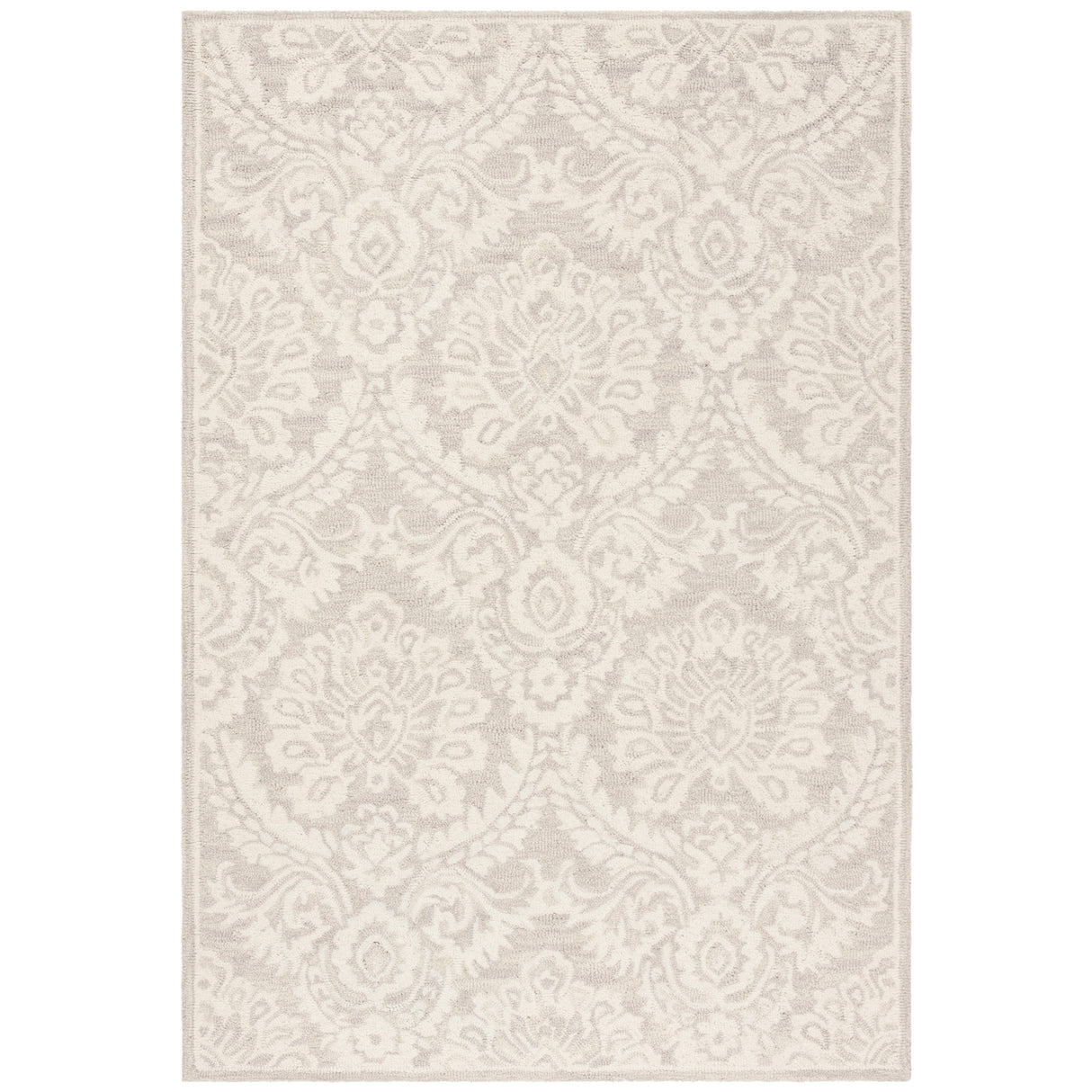 SAFAVIEH Handmade Blossom Esta Modern Floral Wool Rug