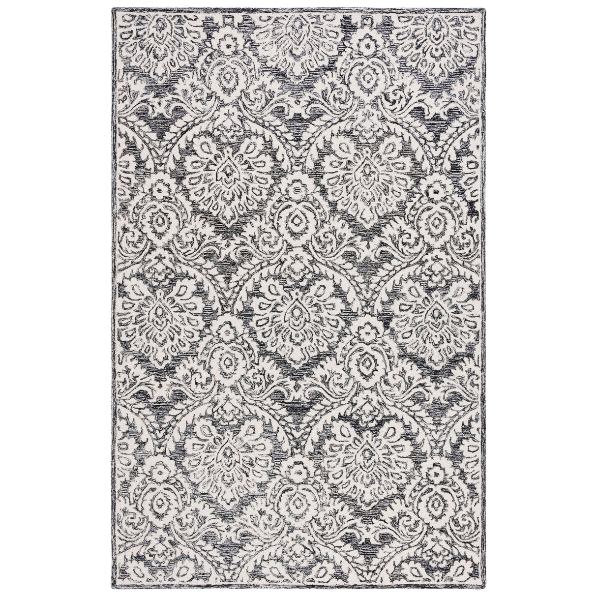 SAFAVIEH Handmade Blossom Esta Modern Floral Wool Rug