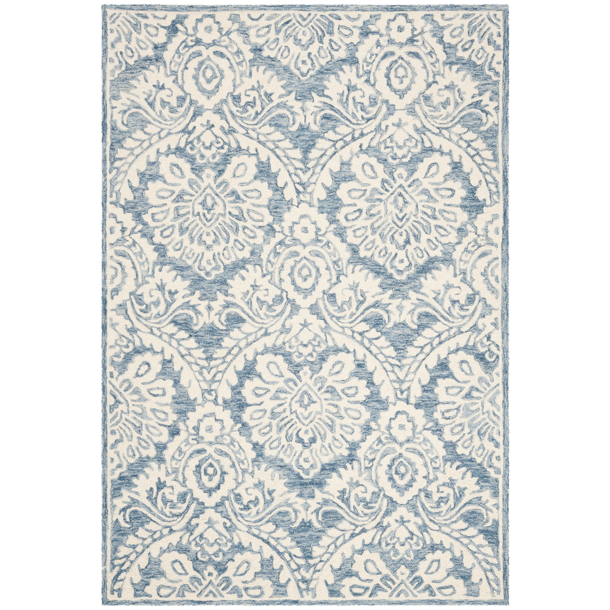 SAFAVIEH Handmade Blossom Esta Modern Floral Wool Rug