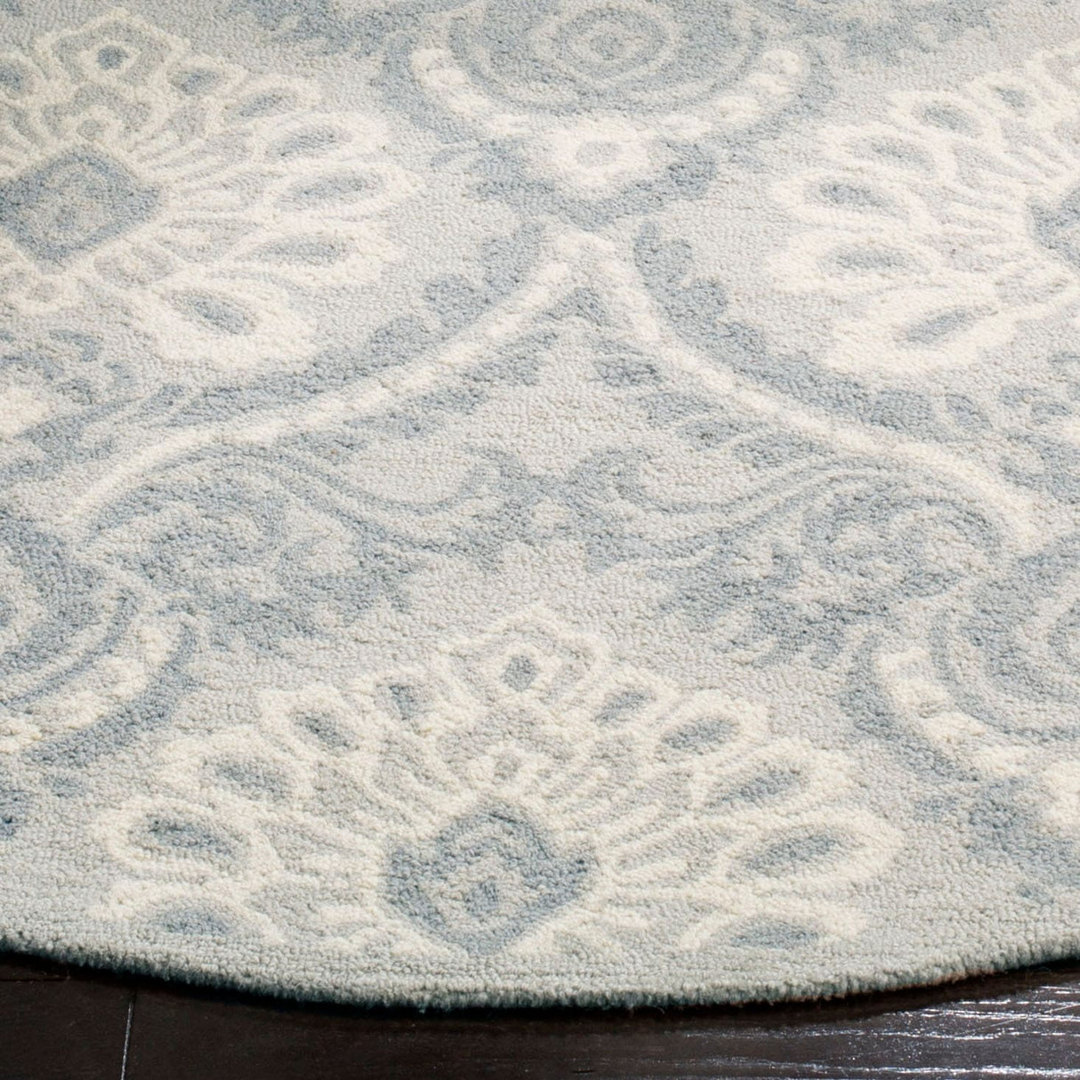 SAFAVIEH Handmade Blossom Esta Modern Floral Wool Rug