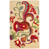 SAFAVIEH Handmade Blossom Frouwktje Modern Floral Wool Rug