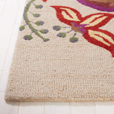 SAFAVIEH Handmade Blossom Frouwktje Modern Floral Wool Rug