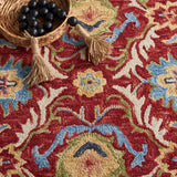 SAFAVIEH Handmade Blossom Geralda Contemporary Wool Rug