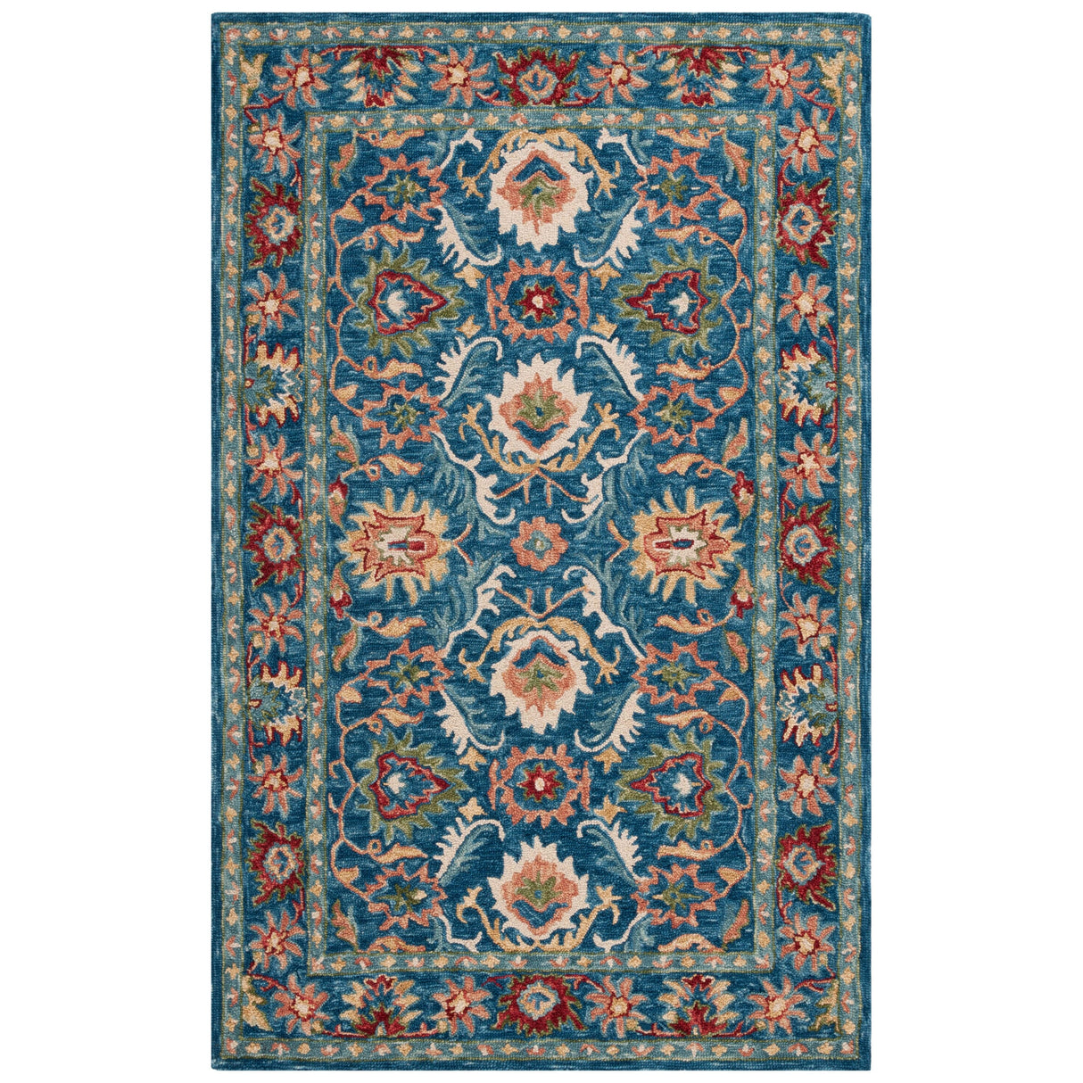 SAFAVIEH Handmade Blossom Geralda Contemporary Wool Rug