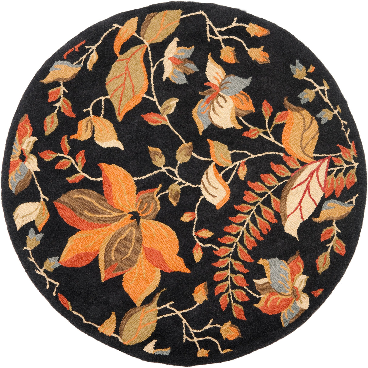 SAFAVIEH Handmade Blossom Gerga Modern Floral Wool Rug