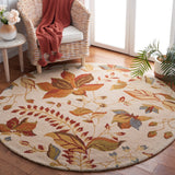 SAFAVIEH Handmade Blossom Gerga Modern Floral Wool Rug